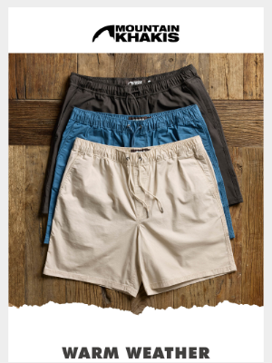 Mountain Khakis - Stay Cool In New Shorts