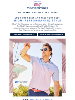 vineyard vines - Top Performance Styles For Him & Her