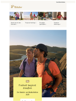 Tchibo (Germany) - Die neue Wander- & Radkollektion ist da!