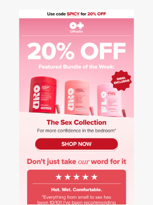O Positiv - THIS WEEK ONLY: 20% OFF