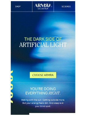 ARMRA - Artificial Light Is Disturbing Your Rest