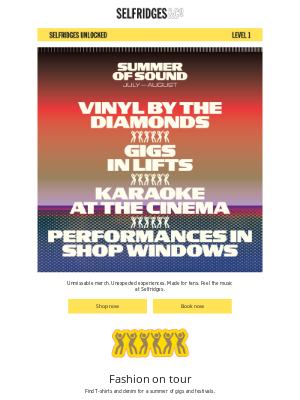 Selfridges (United Kingdom) - Feel the music at Selfridges