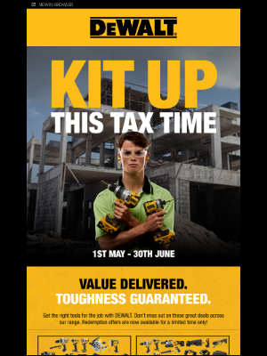 Dewalt (AU) - Deals End Monday!