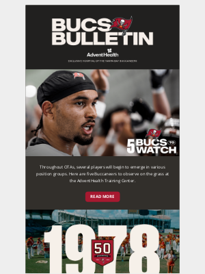 Tampa Bay Buccaneers - Bucs Bulletin: 🚨 Spin to Win Signed Items or More!