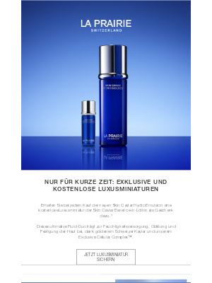 LA Prairie (Germany) - Exklusive Skin Caviar-Luxusminiaturen warten auf Sie.