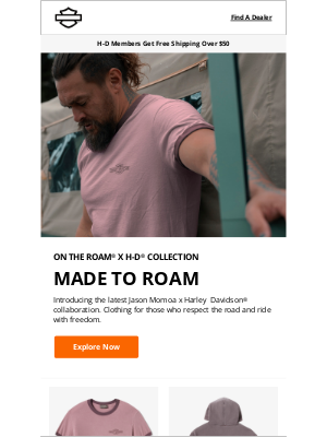 Harley-Davidson - Shop On the Roam® x Harley-Davidson®