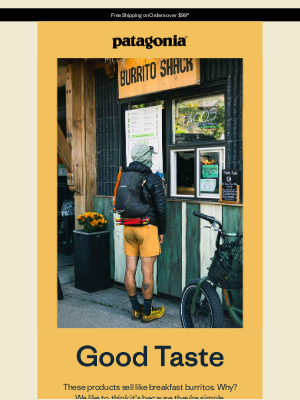 Patagonia - Best sellers that speak for themselves