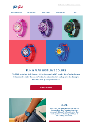 Swatch - Ready for an explosion of color?