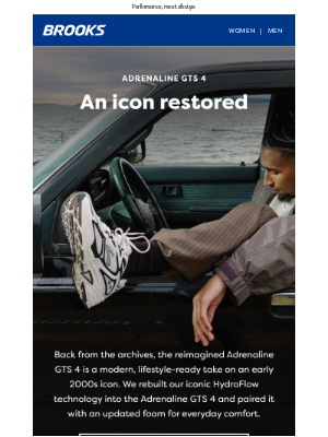 Brooks Running (United Kingdom) - An icon restored