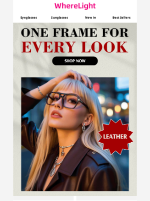 WhereLight - 😎 Want effortless cool? Aviator frames got you covered.