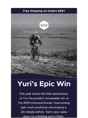 GU Energy Labs - 10 Years of Gravel Greatness with Yuri