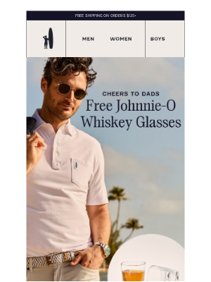 johnnie-O - Free Whiskey Glasses and More