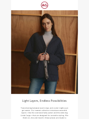 AG Jeans - Layers That Go Where the Season Takes You