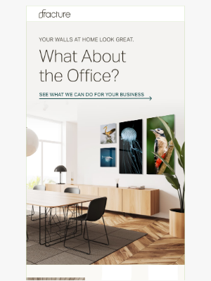 Fracture - Ever thought about Fracture for work?