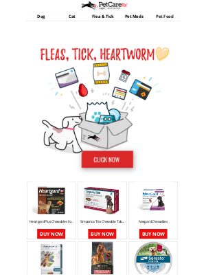 PetCareRx - Flea and Ticks Season is here protect your best friend