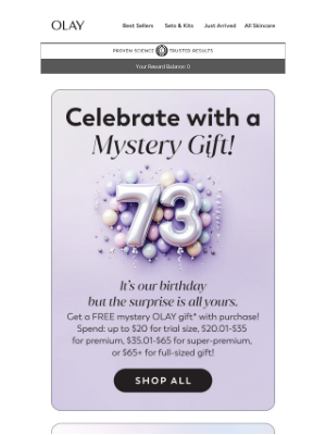 Olay - 🎉 It’s Our Bday & You’re Getting A Gift!