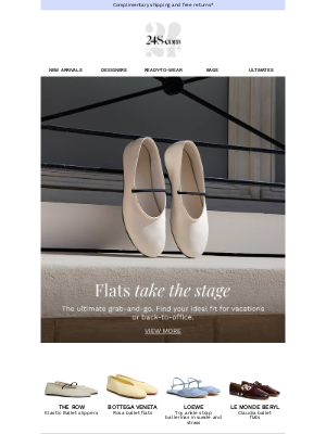 24S - Flats you can't go wrong with