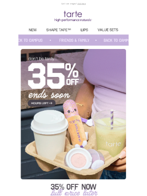 Tarte Cosmetics - LAST CHANCE! 35% OFF