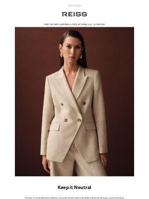 Reiss (United Kingdom) - Your tonal Monday-Friday capsule closet