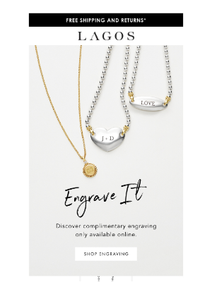 LAGOS - Personalized Jewelry