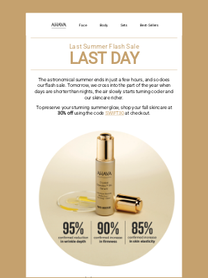 AHAVA - Summer & Flash Sale End at Midnight