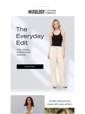 Mixology Clothing Co - Simple. Polished. So Wearable.