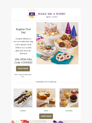 Bake Me A Wish! - Deliciousness Delivered - For Any Occasion!