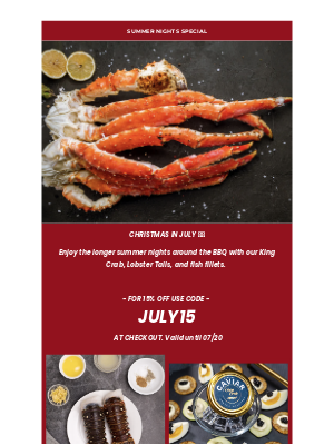 Holy Crab Delivery - 🎁🎄15% OFF - Christmas in July
