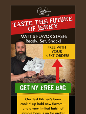 Jerky - Free Jerky Sample? Yes, Please!
