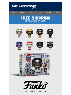 LIDS - The Funko Holiday Collection is HERE!