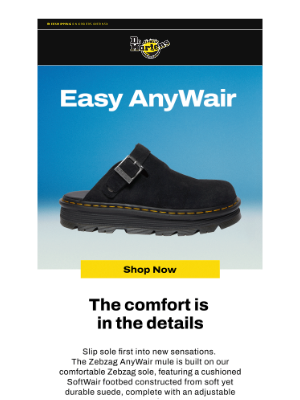 Dr. Martens - Comfort you don’t have to stay home for