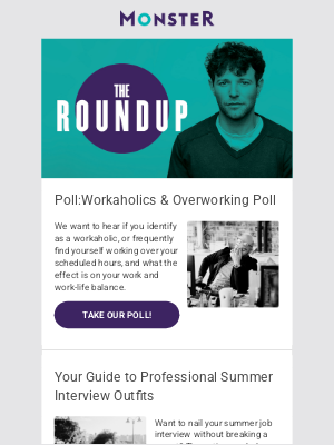 Monster Jobs - Poll: Are You a Workaholic?