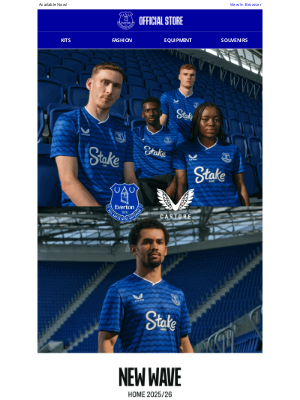 Everton - NEW HOME KIT 2025/26
