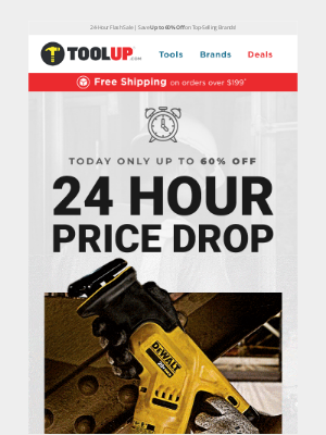 Toolup - Flash Sale: Price Drop for 24 Hours!