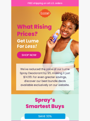 Lume Deodorant - NEW! Spray Deo Price Drop! 📉