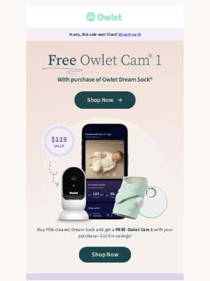 Motherhood Maternity - 🎁 This just in: An Owlet Cam, on us!