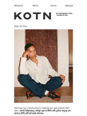 Kotn - Sale Styled By You