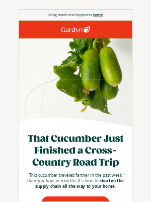 Gardyn - Your Veggies Travel More Than You Do ✈️