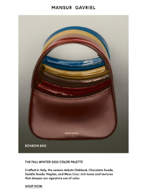 Mansur Gavriel - This Season’s Color Palette