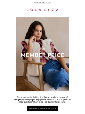 Lola Liza (Belgium) - Nieuw: member prices, alleen voor jou