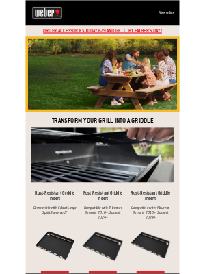 Weber - Grilling tools to gear up for summer 😎