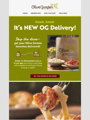 Olive Garden - Your next order might surprise you