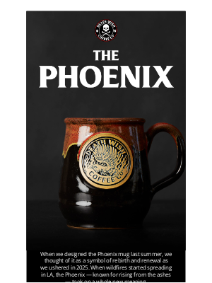 Death Wish Coffee Company - NEW ✨ The Phoenix Mug