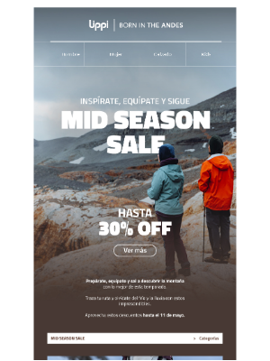 Lippi (Chile) - ¡Partimos, Mid Season Sale! Lo mejor de la temporada con descuentos exclusivos