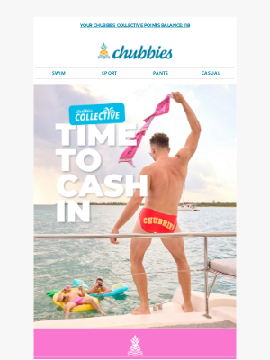 Chubbies - Your Collective Points Are About to Pull A Houdini