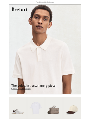Berluti - Berluti’s take on white