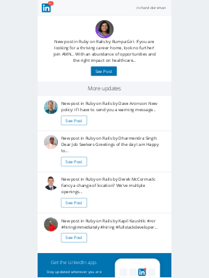 LinkedIn - New post in Ruby on Rails by Rumpa Giri:...