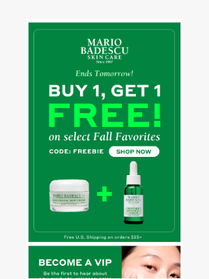 Mario Badescu Skin Care - Buy One, Get One FREE (Yes, Really!)