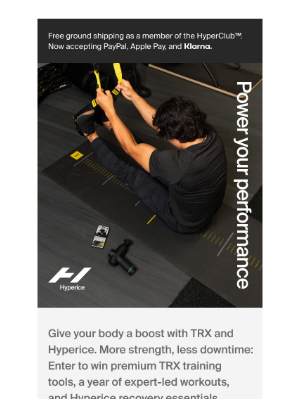 Core - 💪 Power your performance with TRX and Hyperice.