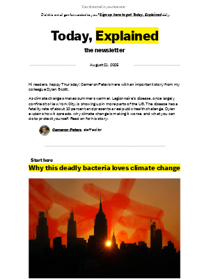 Vox - Why this deadly bacteria loves climate change